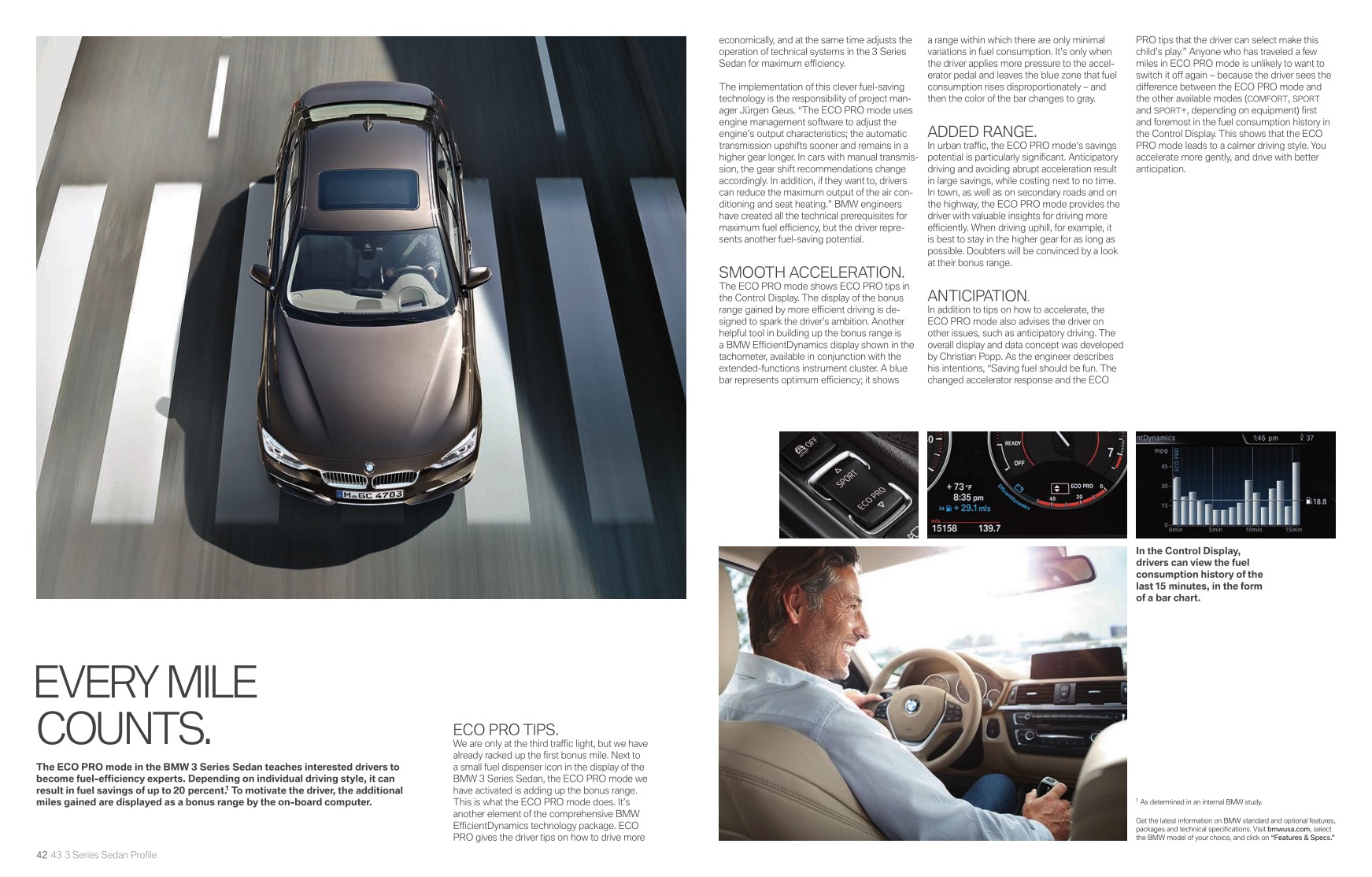 2013 BMW 3 Series Sedan Brochure Page 21